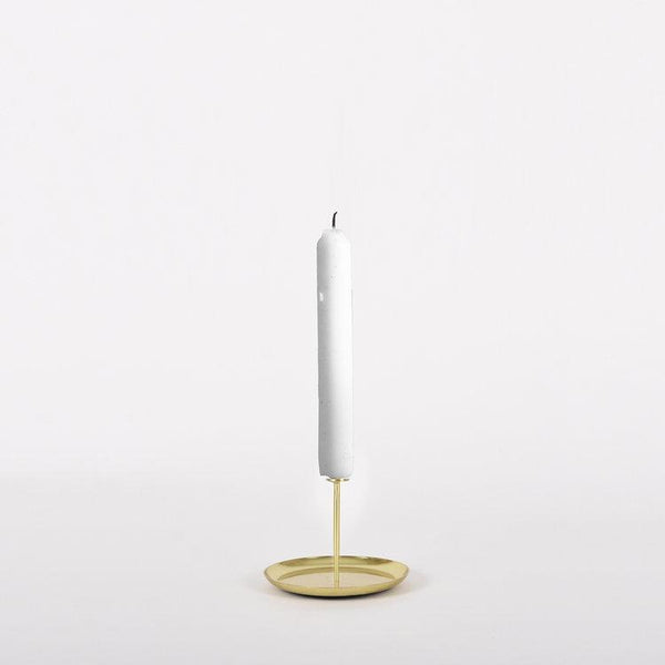 ok design Micro Candle Pin - Set of 2 - Brass (H 8 cm / D 6 cm)