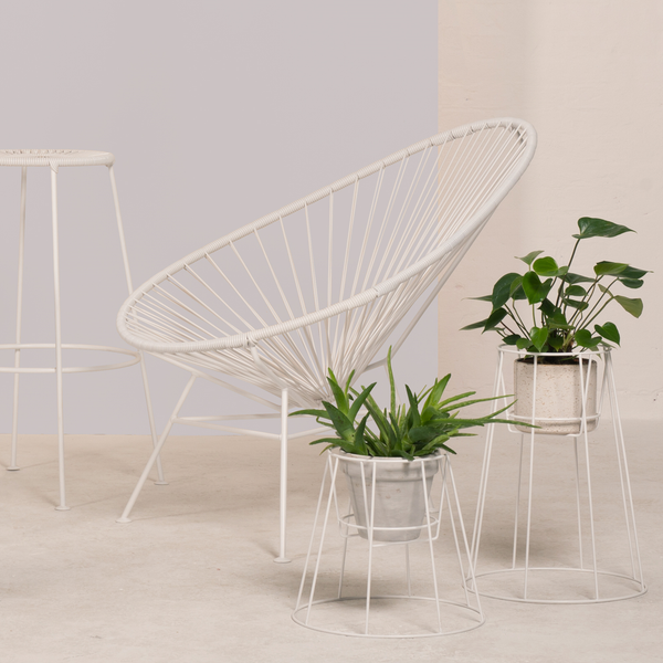 Ok Design Acapulco Chair White Frame