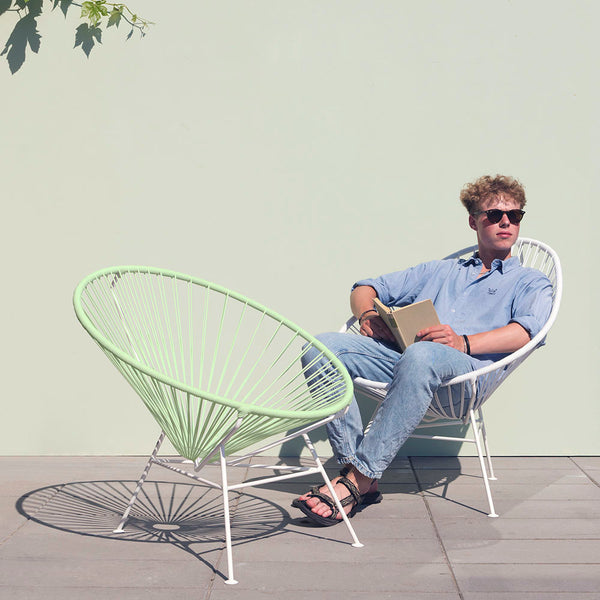 Ok Design Acapulco Chair White Frame