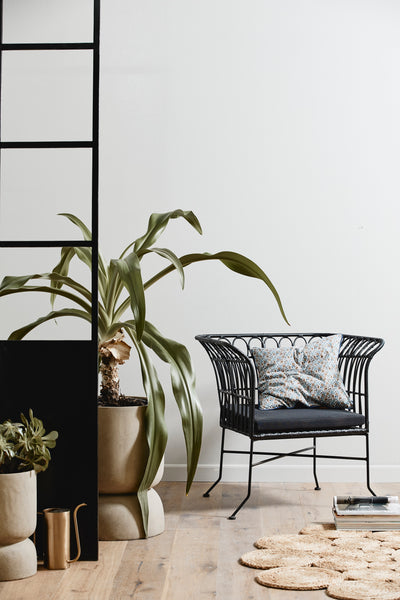 Ok Design ALBA Lounge Chair Black