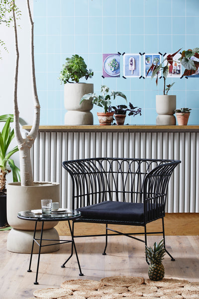 Ok Design ALBA Lounge Chair Black