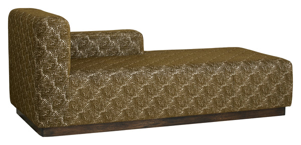 Ok Design AMUR Chaise Longue Jacquard Olive