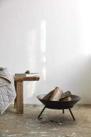 Ok Design ASTER Fireplace Black