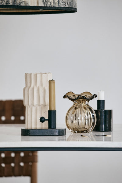 Ok Design BAFFIN Candle Holder Rectangular Black