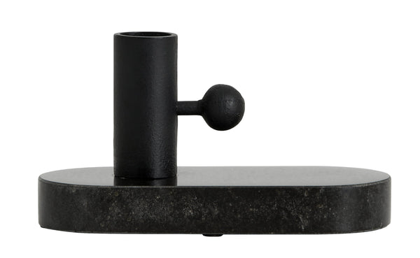 ok design BAFFIN Candle Holder Rectangular Black