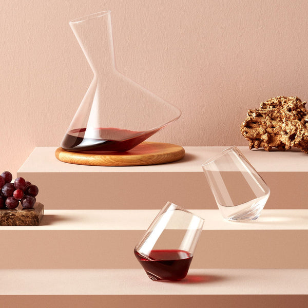 Ok Design Balance Set Of 2 Wine Glasses