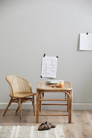 Ok Design BALI Children Chair Weaving Natural