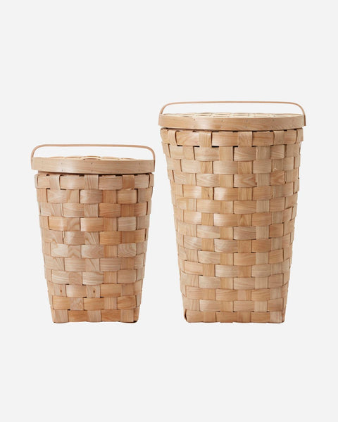 ok design Basket with lid Edition Nature