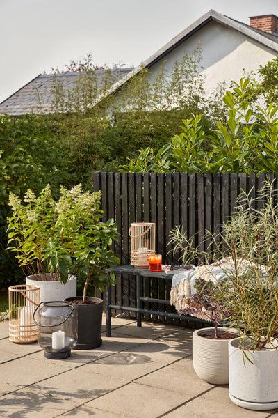 Ok Design Bay Pots Grey (set Of 2)