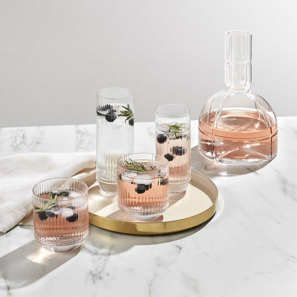 Ok Design Big Top Set Of 4 High Ball Glasses