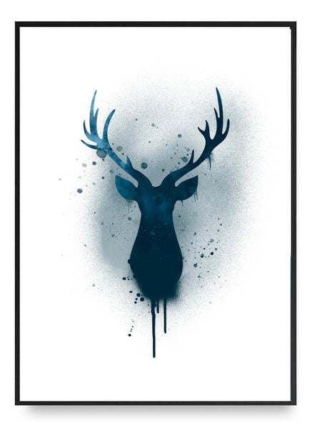 ok design Blue Dear - Poster