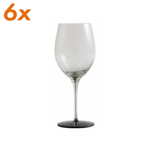 ok design Bobble Wine Glass - Set of 6