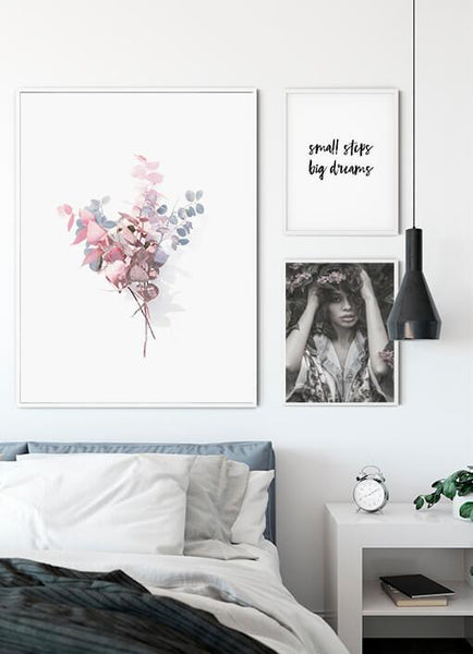 Ok Design Bouquet Of Leaves Poster