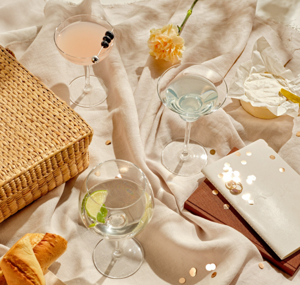 Ok Design Cheers Gift Set Of 6 Festive Glasses