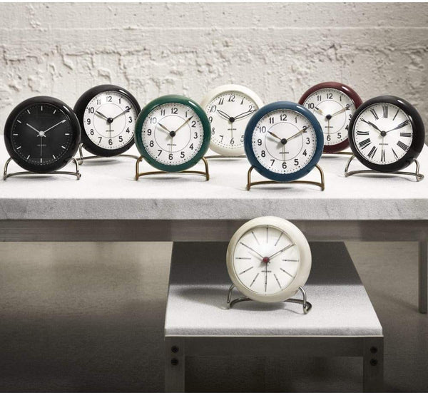 Ok Design City Hall Table Clock Ø11 Cm Black