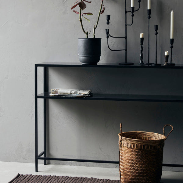 Ok Design Console Table Fari Black