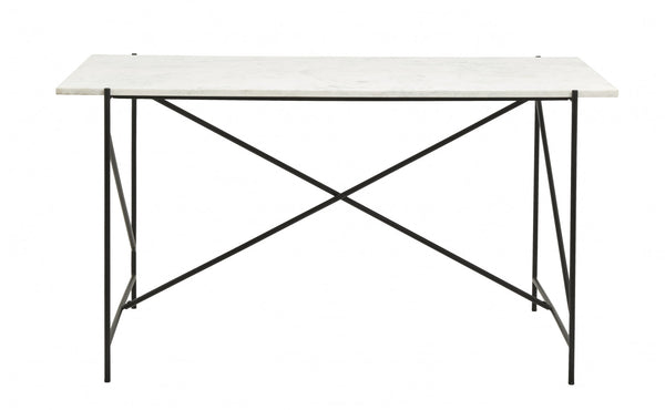 ok design DEE desk white marble