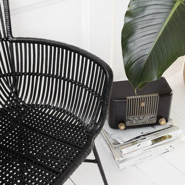 Ok Design Dining Chair Cuun Black