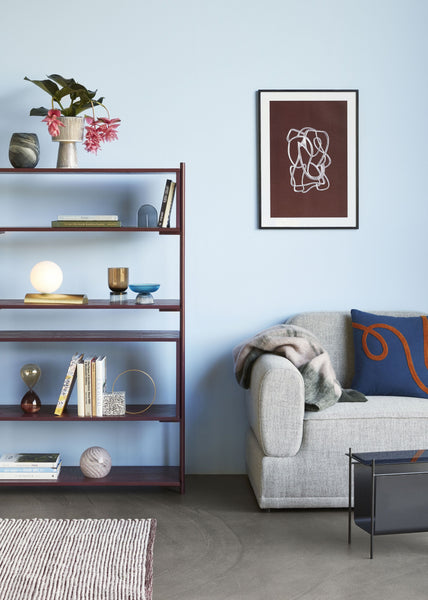 Ok Design Divide Shelf Unit Bordeaux