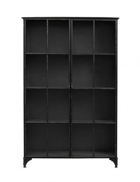 ok design DOWNTOWN cabinet 2 doors black