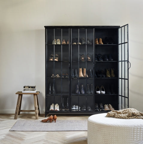 Ok Design DOWNTOWN Cabinet 3 Doors Black