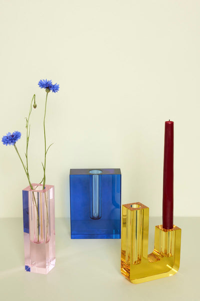 Ok Design Duo Vase Yellow
