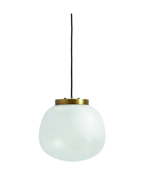 ok design FROST pendant lamp L w/golden top