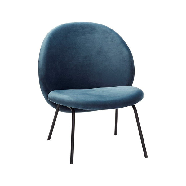 ok design Gather Lounge Chair Blue