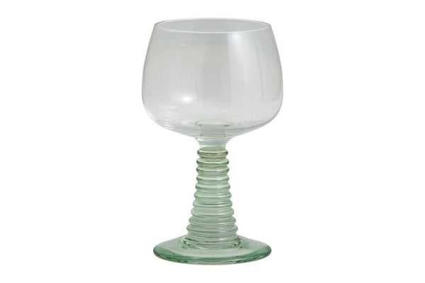 ok design GORM wineglass light green stem