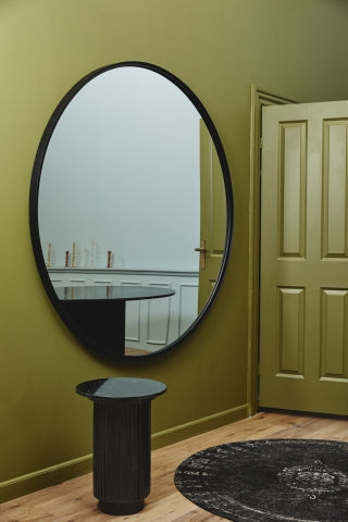 Ok Design GRAND Woven Rug Dark Grey/black - 140 Cm