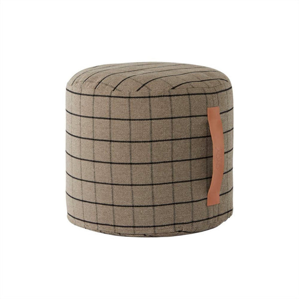 ok design Grid Pouf