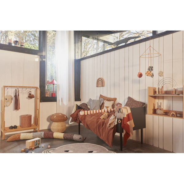 Ok Design Hope Hedgehog Denim Cushion