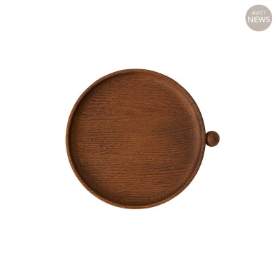 ok design Inka Wood Tray Round - Small