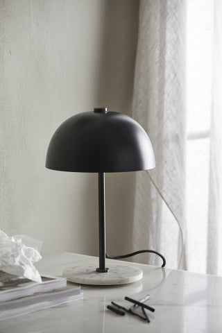 Ok Design KITA Table Lamp Black With Marble Stand
