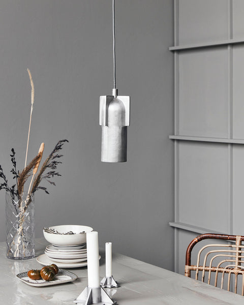 Ok Design Lamp Akola Brushed Silver