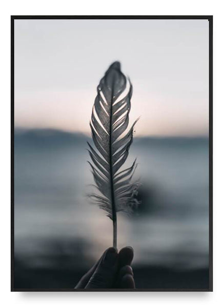 ok design Light as a Feather Poster