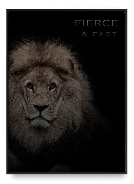 ok design Lion Poster