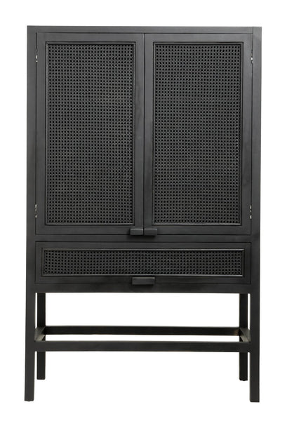 ok design MERGE cabinet teak black
