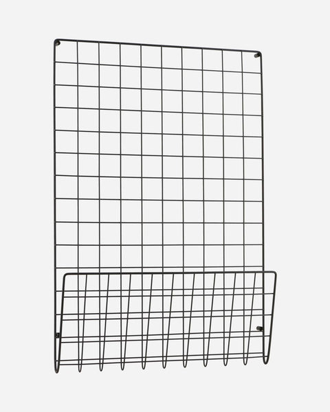 ok design Noticeboard Mesh Black