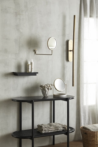 Ok Design PAU Shelf W/ Marble Black S