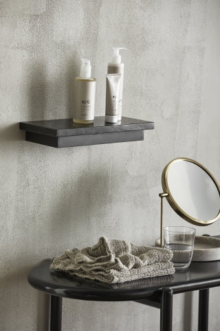 Ok Design PAU Shelf W/ Marble Black S