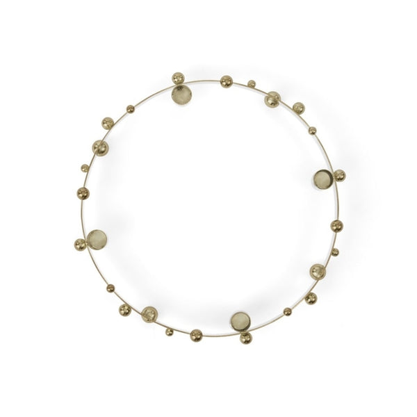 Ok Design Pearl Advent Candleholder