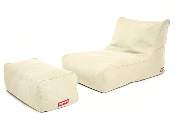 Ok Design Premium Lounge Beanbag + Ottoman
