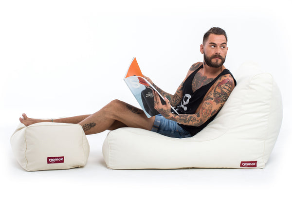 ok design Premium Lounge Beanbag + Ottoman