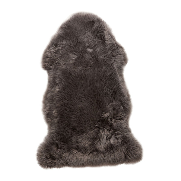 ok design Prim Sheepskin Rug Shorthaired Grey