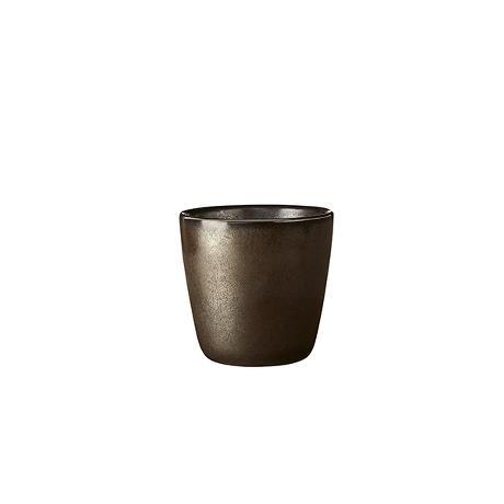 ok design Raw Metallic Brown Single wall Mug 30 cl