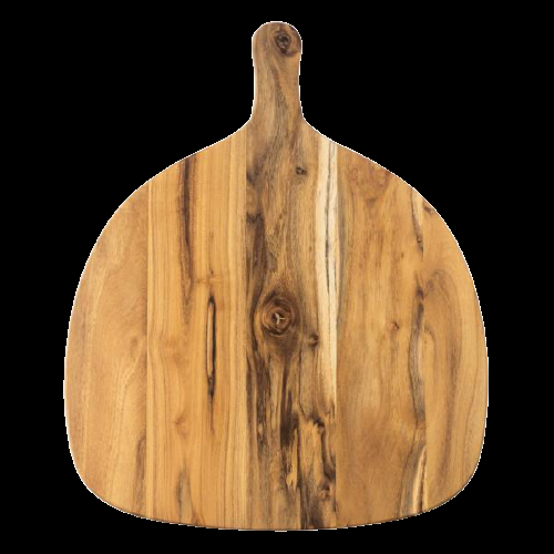 ok design RAW Teak Wood - Pizza/Serving Board