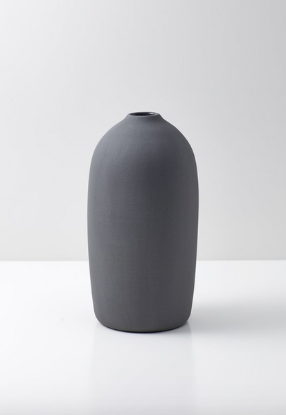 Ok Design RAW Vase Grey - Large - D 10 5 X H 20 Cm