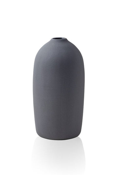 ok design RAW Vase Grey - Large - D 10 5 x H 20 cm