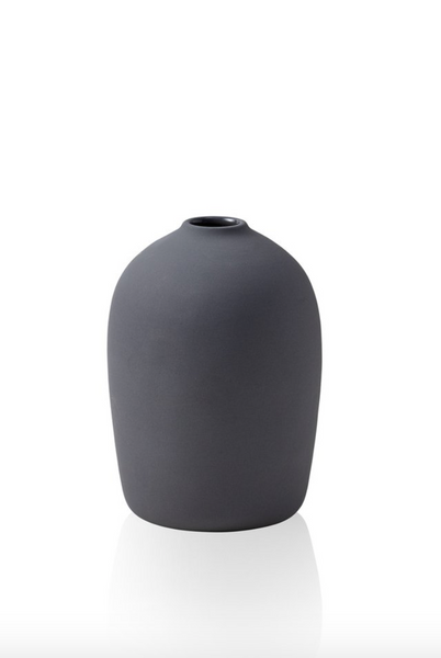 ok design RAW Vase Grey - Small - D 10 5 x H 14 5 cm